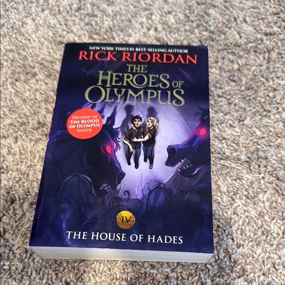 The Heroes of Olympus The House of Hades by Rick Riordan 4